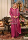 D 50225 C By Zaveri Viscose Shimmer Readymade Suits